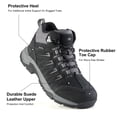 thumbnail image 4 of Botas de senderismo OUTJET de piel impermeables para hombre, 4 of 9