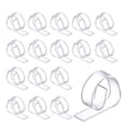 thumbnail image 4 of 24 Pieces Plastic Tablecloth Clips, Variable Clear Tablecloth Clips Transparent Table Cover Clips Table Cover Clip for Picnic Party Home, 4 of 4