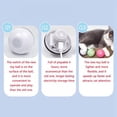 thumbnail image 5 of Automatic Rolling Ball With Flashing LED Interactive Pet Cat Jumping Ball Toys USB Rechargeable, 5 of 5