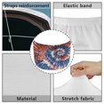 thumbnail image 7 of HUIACONG Patriotic Tie Dye 250th Anniversary Car Hood Cover, 39.37"x59.05" Universal Fit Washable Dustproof Car Front Hood Protector Auto Exterior Decor Accessory for Most Sedans, 7 of 7