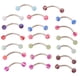 thumbnail image 2 of Piercings para labios, anillos para cejas, piercings corporales para lengua, cejas, labios y nariz. Estilo 1, 2 of 8