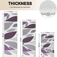 thumbnail image 4 of Purple Leaf Pattern Kitchen Rugs Sets Of 3,Kitchen Runner Rugs Non Skid Washable,Decorative Kitchen Floor Mats for Kitchen,Sink,Laundry,17"x30"+ 17"x47" + 17"x59", 4 of 6