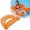 C, variant on Inflatable U-Shaped Pool Float with Cup Holders & Handles, Heavy-Duty Water Lounge Float for Summer Pool Beach Lake