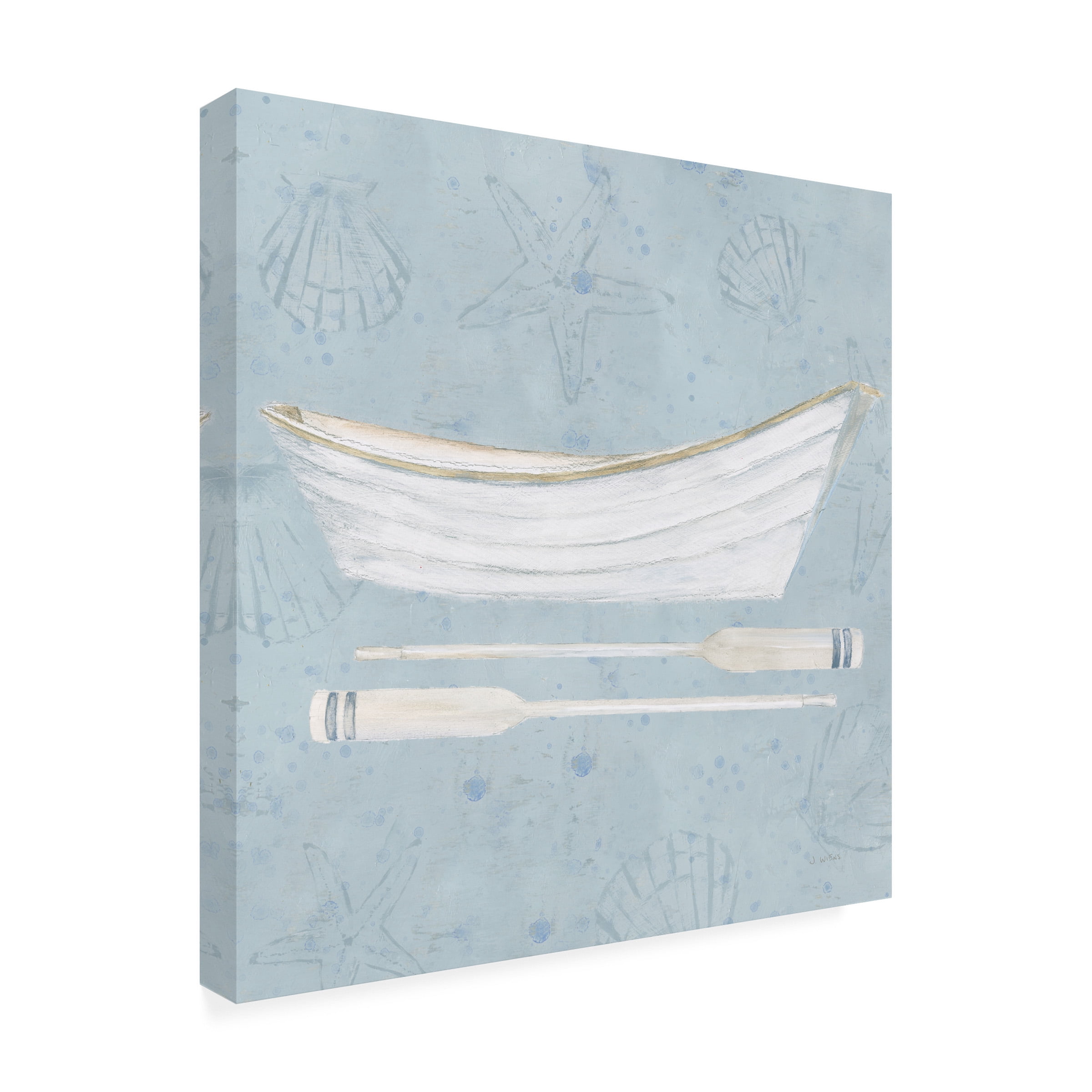 James Wiens 'Serene Seaside I' Canvas Art