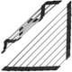thumbnail image 1 of Escurridor de fregadero de acero inoxidable, plegable, triangular, para almacenamiento de utensilios de cocina, 1 of 6