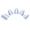 Blue, variant on Professional Pipas Nails In 3 Sizes For Adults And Teens Pipas Nails Picks With Curved Shape And Heat Treated Durability