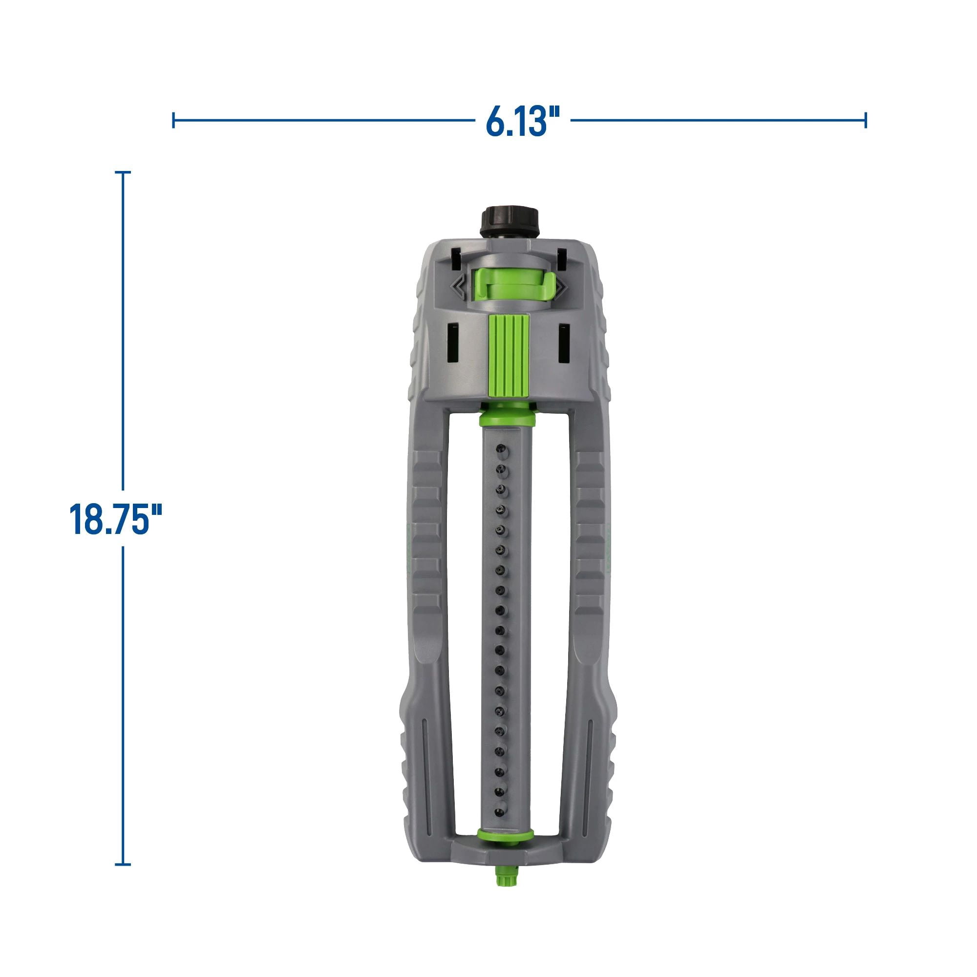 Orbit 56762 Non-tipping Base Oscillating Sprinkler, Plastic, 3800 sq. ft.