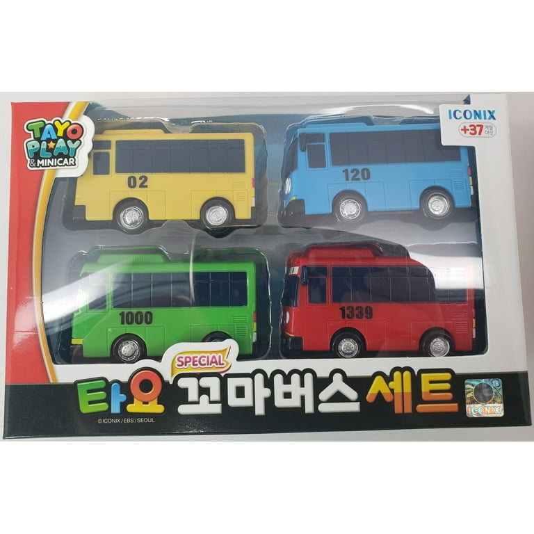 TAYO The Little Bus Special Friends Set Series (Carry & Bongbong) - Walmart .com