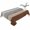 Brown, variant on Brown Grey Table Cloth Waterproof Tablecloths, Vintage Stripe Farmhouse Wood Grain Ombre Tablecloth Dining Table Cover for Kitchen Party Tabletop Outdoor, Rectangle Tablecloth 60x120 Inch