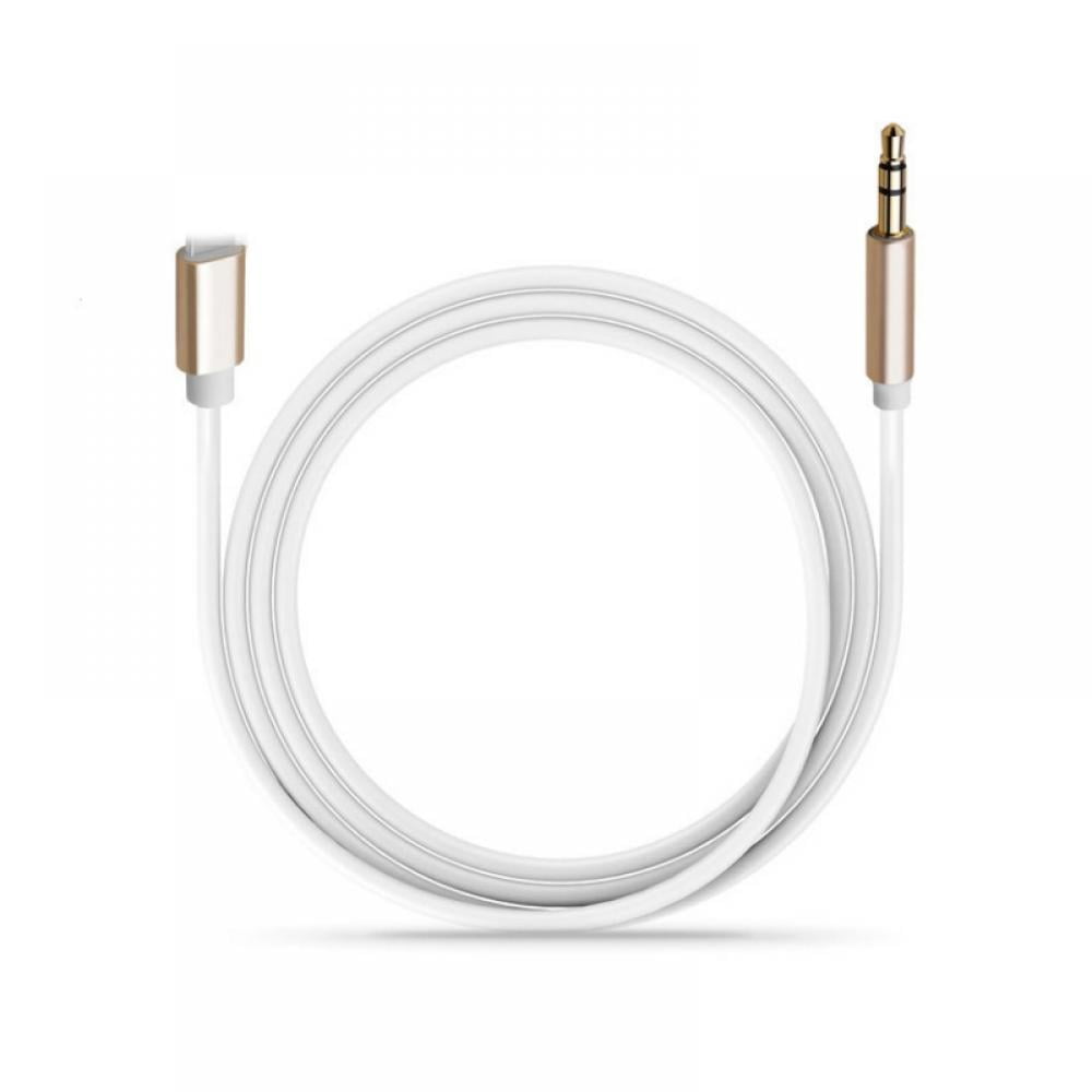 Encantador Destino Festival Lightning Male to 3.5mm Male Aux Stereo Audio Cable Converter iPhone  Adapter for Car Home Stereo - Walmart.com