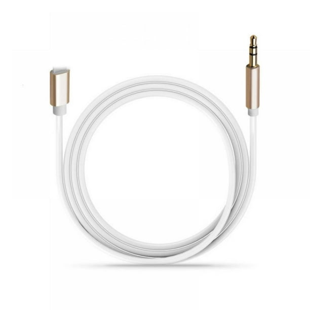 Lightning Male to 3.5mm Male Aux Stereo Audio Cable Converter iPhone for Car Home Stereo - Walmart.com