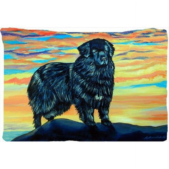 Carolines Treasures 7518PILLOWCASE 20.5 x 30 in. Newfoundland Moisture Wicking Fabric Standard Pillowcase