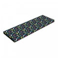 thumbnail image 1 of Dog Lover Bench Pad, Cool Canine Elements Paw Marks and Bones Ornamental Abstract Composition Image, HR Foam Cushion with Decorative Fabric Cover, 45" x 15" x 2", Multicolor, by Ambesonne, 1 of 3