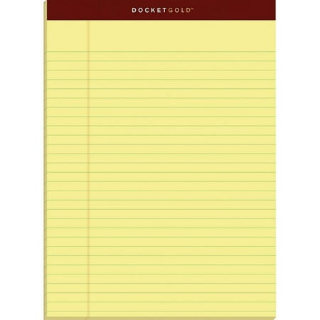 UPC: 0025932639500 | TOPS Docket Gold Legal Pads – Letter – 50 Sheets – Double Stitched – 0.34  Ruled – 20 lb Basis Weight – Letter