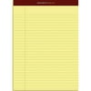 TOPS Docket Gold Legal Pads - Letter - 50 Sheets - Double Stitched - 0.34" Ruled - 20 lb Basis Weight - Letter