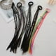 thumbnail image 4 of Zhuge 2 extensiones de cabello trenzado con bandas de goma para extensiones de cola de caballo trenzada larga, accesorios para el cabello de cosplay, B13, 4 of 5