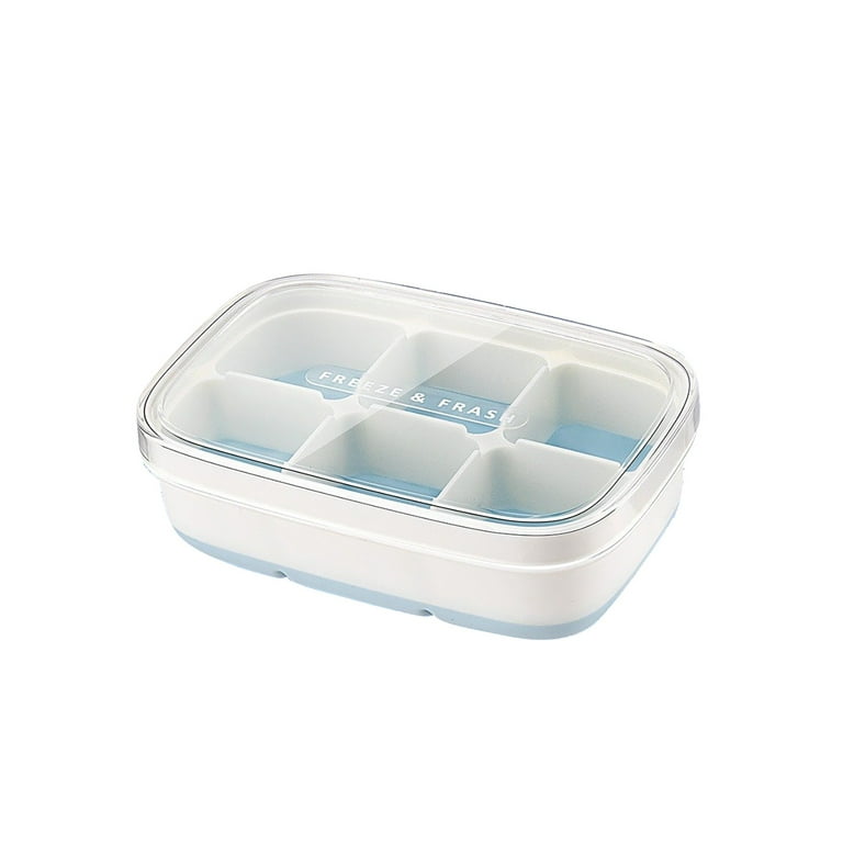 MINI Small Ice Tray Ice Cubes Soft Bottom Ice Tray Ice Cubes Storage Box 