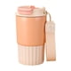 thumbnail image 1 of ¡Gran oferta! Taza aislada de acero inoxidable con cuerda de elevación, taza de acompañamiento para beber directamente montada en el coche, taza, taza de café octogonal, 1 of 2