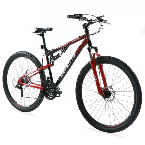 Bicicleta BENOTTO Montaña DSTONE R29 21V Doble Suspensión negro Unitalla