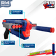 thumbnail image 2 of Pistola Juguete Lanza Dardos Espuma Cargador Horizontal 12 Dardos 20 Metros azul Grande, 2 of 5