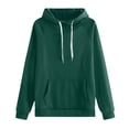 thumbnail image 4 of Chandail à Capuchon pour Femmes, Comdrip Chandail à Capuchon pour Femmes d'Automne et d'Hiver, Mode, Grande Taille, Vert, TG, 4 of 4