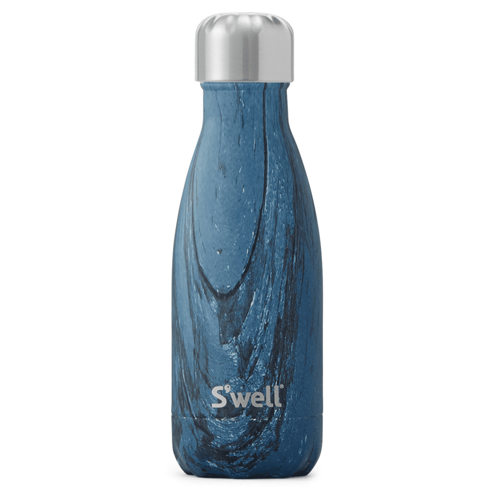 S'well Vacuum Insulated Stainless Steel Water Bottle, Dark Forest, 9 oz