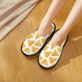 thumbnail image 5 of Slippers for Women, Cute Cheese Womens Slippers Fuzzy Winter House Shoes, Soft Anti-Skid Slippers Indoor and Outdoor, 5 of 5