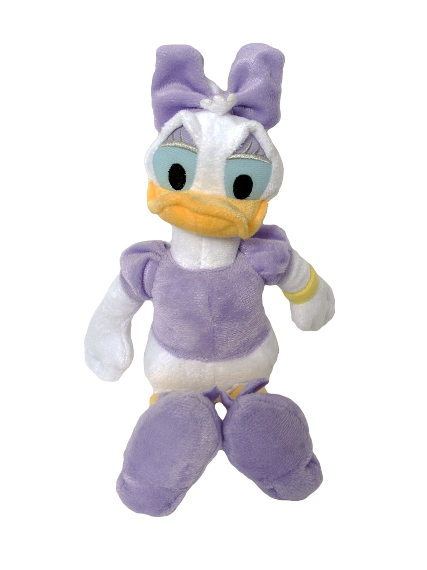 Disney Store Authentic Daisy Duck Plush Stuffed Animal Doll 18" Lavender Cutie 