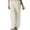 White, variant on Vedolay Pants Flare Women Cotton Beach Baggy Pants Tapered Leg Joggers Slacks Lightweight,White 3XL