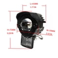 thumbnail image 2 of Electric Bike 36V-72V Headlight Taillight And Turn Signals E-Bike Light Kits 8 Pin, 2 of 7