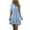 Sky Blue, variant on Plus Size Summer Dresses for Women Fashion Style Short Sleeve Tight Fitting Style Wedding Guest Dress