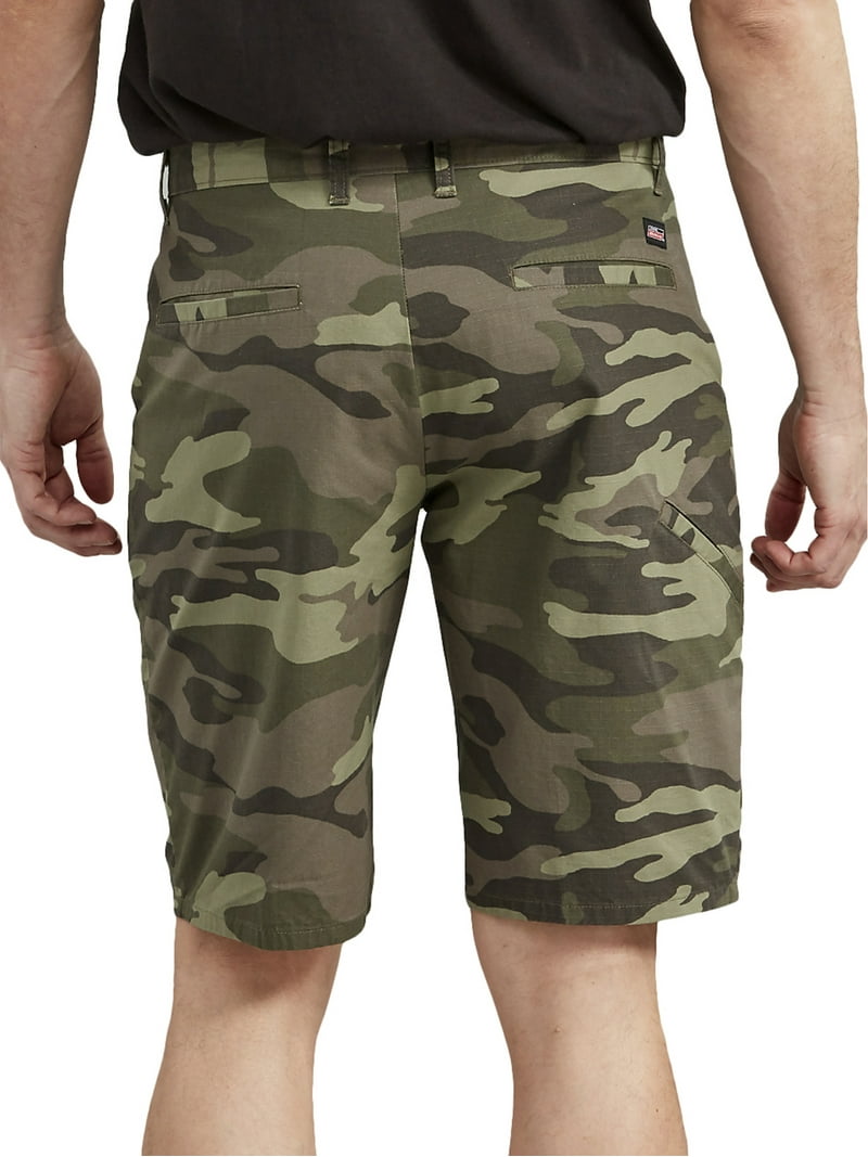 Genuine Dickies Mens 11 Inch Flex Multi-Use Ripstop Shorts Cotton