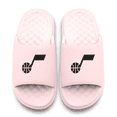 thumbnail image 2 of Youth ISlide Pink Utah Jazz Primary Motive Slide Sandals, 2 of 5