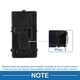 thumbnail image 4 of Interruptor de ventana eléctrica Unique Bargains para el lado del pasajero delantero derecho para Tesla 3 Y Negro, 4 of 7