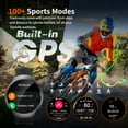 thumbnail image 2 of 2026 Outdoor AI Chat Smartwatch with GPS, 1.43" Curved AMOLED Display, 150+ Sports Modes, Wireless Calling, Sleep Tracking, Dual Straps, 390mAh Battery for Men & Women, 2 of 11