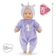 thumbnail image 3 of Corolle Bébé Calin Unicorn Boy Baby Doll - 12 Soft Body Doll with Purple Hooded Outfit, Sleeping Eyes Open and Close, Vanilla-Scented, for Ages 18 Months and up, 3 of 5