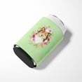 thumbnail image 3 of Carolines Treasures CK4373CC Sheltie Green Flowers Can or Bottle Hugger Can Hugger multicolor, 3 of 5