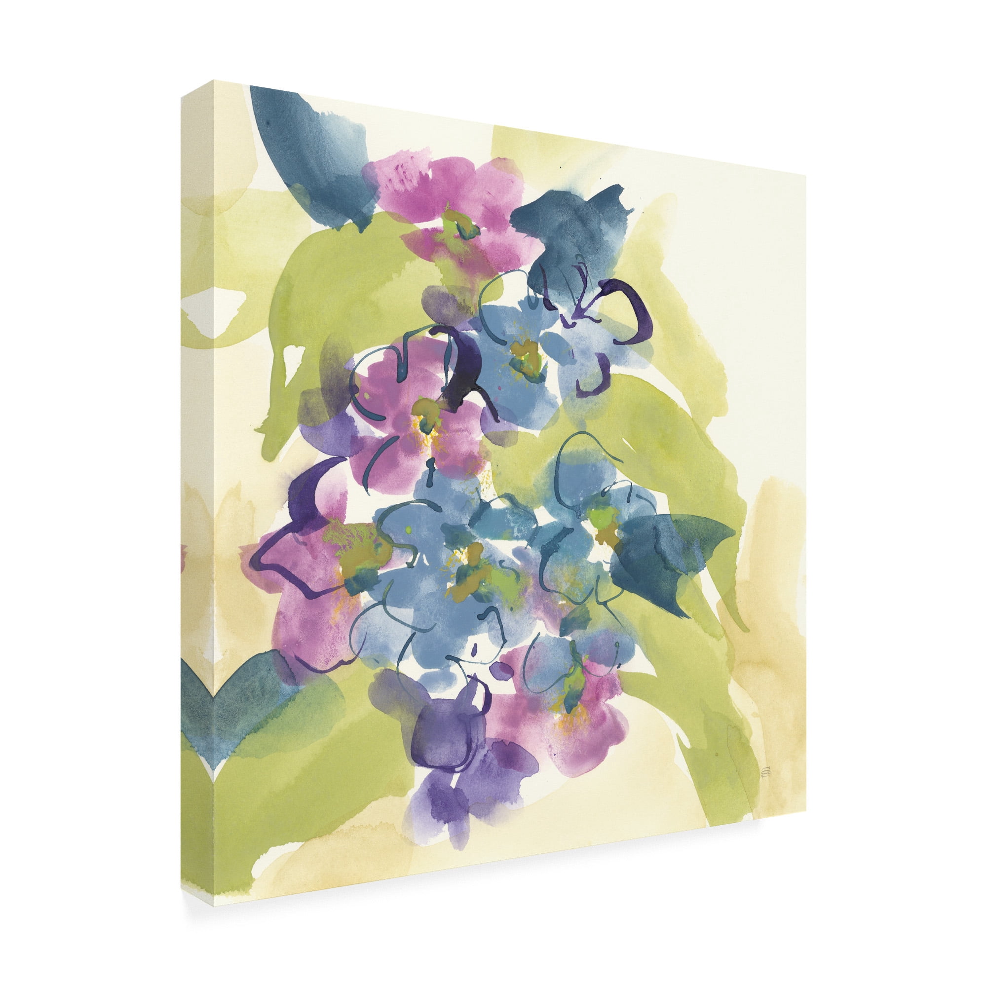 Trademark Fine Art 'Cool Spring Bouquet 2' Canvas Art by Chris Paschke