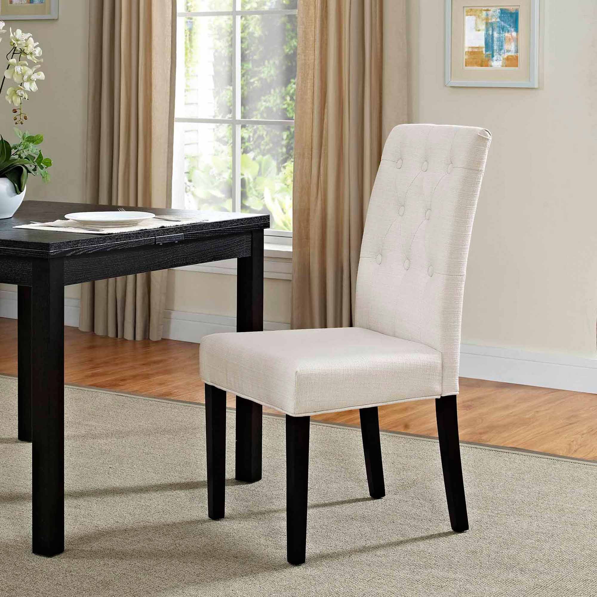 Modway Confer Upholstered Dining Side Chair, Multiple Colors - Walmart.com