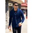 thumbnail image 2 of LAICAIW Mens Cable Knit Cardigan Sweater Shawl Collar Loose Fit Long Sleeve Casual Cardigans, 2 of 5
