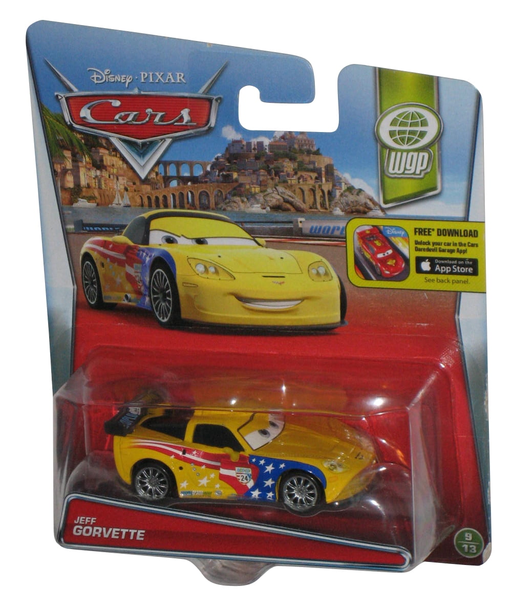 Disney Pixar Movie Cars Jeff Gorvette Die Cast Toy Car - Walmart.com