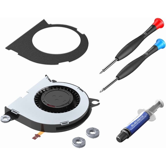 Replacement Internal Cooling Fan Compatible with Nintendo Switch HAC-001, CPU Heatsink Cooler with Screwdriver