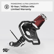 K&N Performance Powersports Cold Air Intake System: Easy Installation, Engineered to Maximize Airflow, Boost Horsepower & Torque, 57-1137S