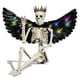 thumbnail image 1 of Yuarrent Esqueletos Decoración De Halloween Plástico Para Exhibición Espeluznante Enciende Las Luces En Las Alas Esqueletos De Halloween Kits de decoración para fiestas, 1 of 1