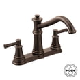 thumbnail image 7 of Moen Belfield Spot Resist Stainless Two-Handle Kitchen Faucet, 7 of 7