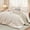 01 - Beige-King(104"x 90"), variant on King(104"x 90") 01 - Beige 7 Piece Bed-in-a-Bag All Season Bedding Set