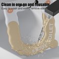 thumbnail image 4 of Lekihaqq Waterproof Toilet Seat Cover Wash-Free EVA Cushion Soft Comfort Elastic Adhesive Pad Universal Fit Home Bathroom Accessory, 4 of 6