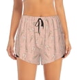 thumbnail image 4 of Lsque New Year'S Eve Party Printed Women's Running Shorts with Liner Pockets,Elastic Quick Dry Workout Athletic Gym Yoga Shorts,Womens High Waist Shorts-Large, 4 of 9