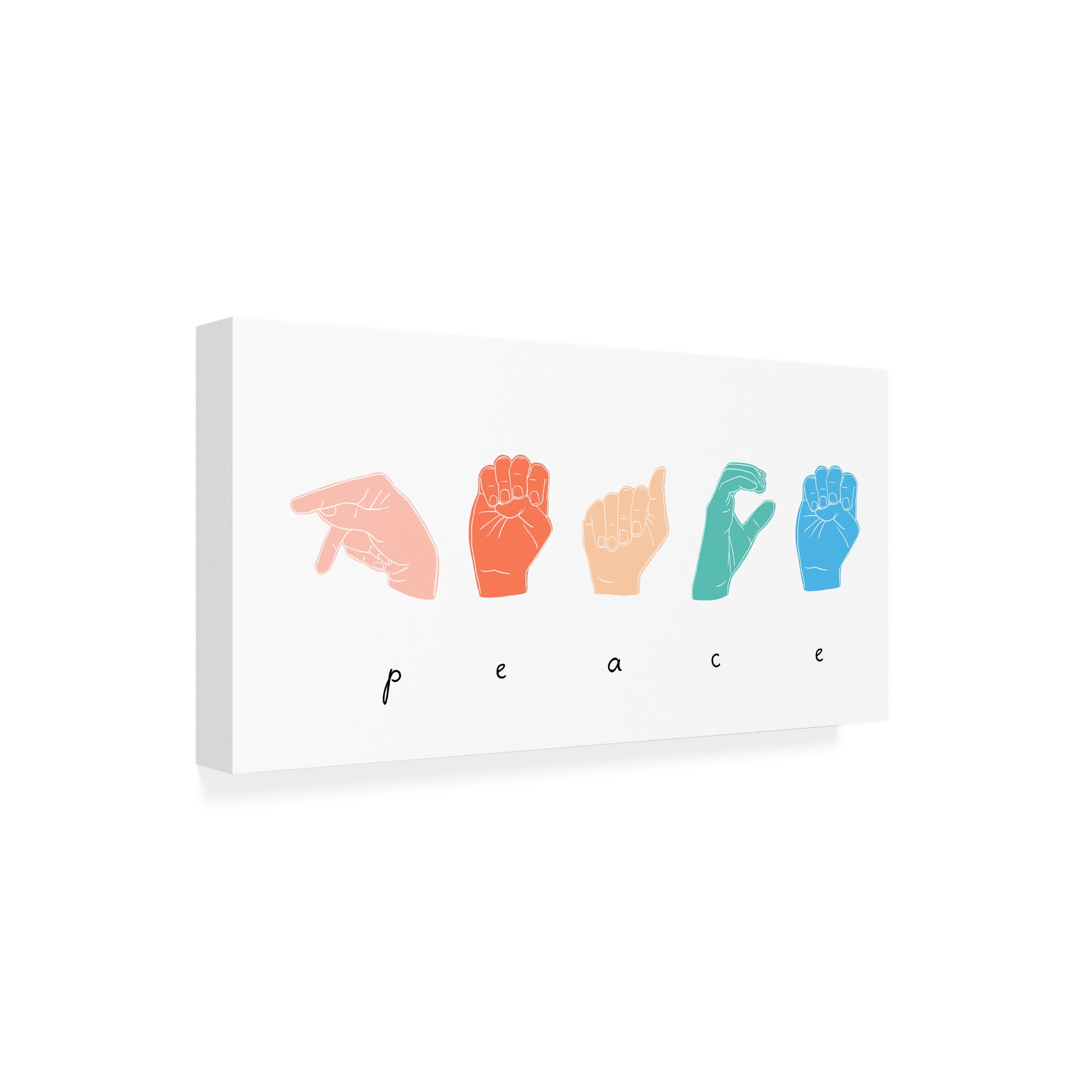 Emma Scarvey 'Love Languages IV' Canvas Art