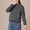 Dark Gray, variant on WAVSUF Girls Fleece Undershirt Crew Neck Soft Comfort Long Sleeve Fall Casual Top Beige 10-12